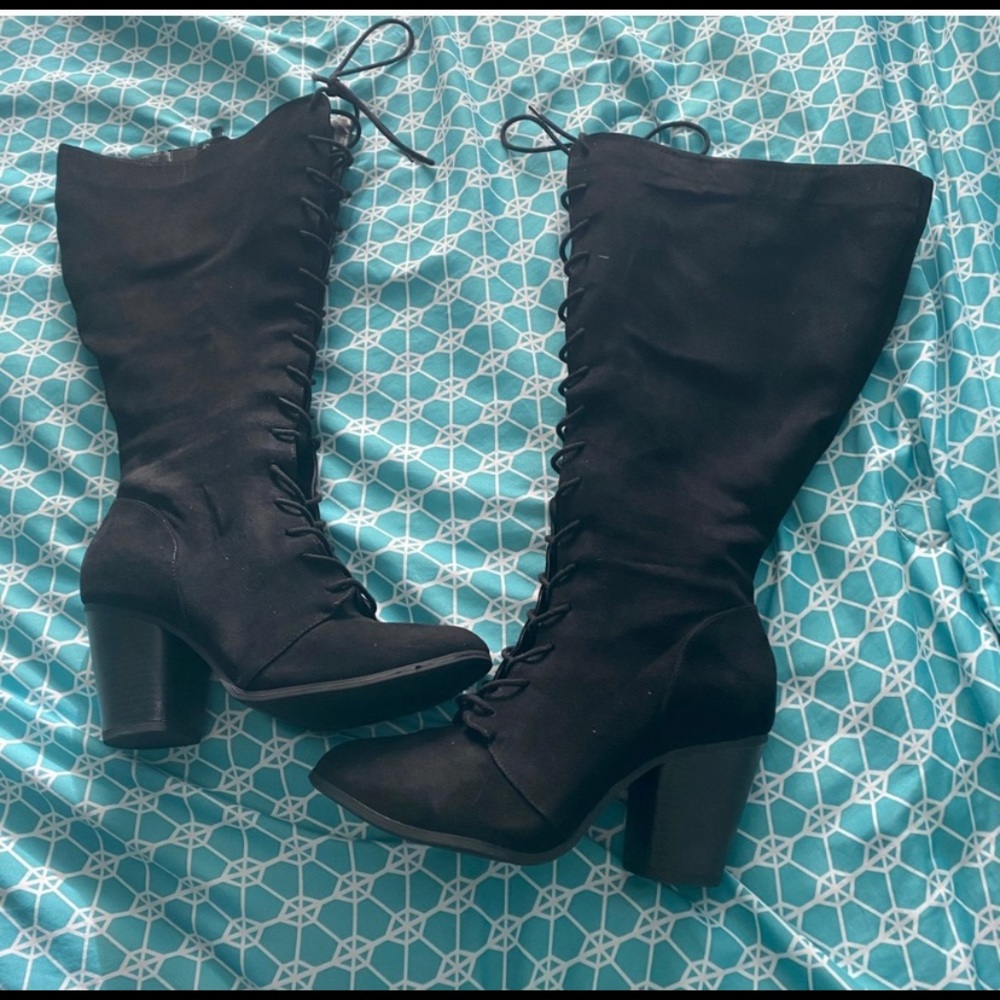 Black boots